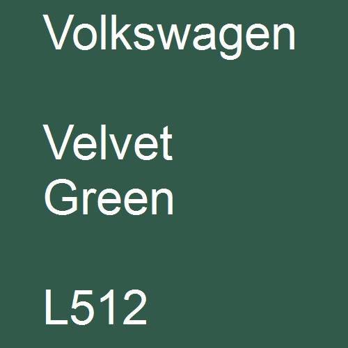 Volkswagen, Velvet Green, L512.